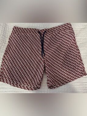 Rodd & Gunn Men's Red Patterned Parrot Swim Shorts